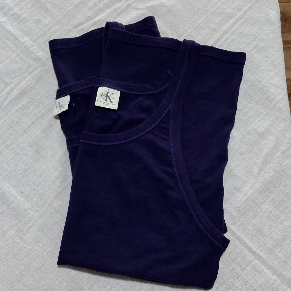 2 VTG Calvin Klein Men's Tank Tops - Picture 6 of 14